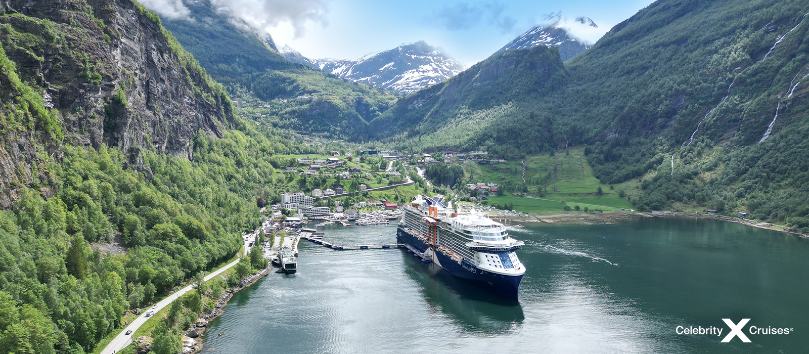 Cruise vacation destination scenery